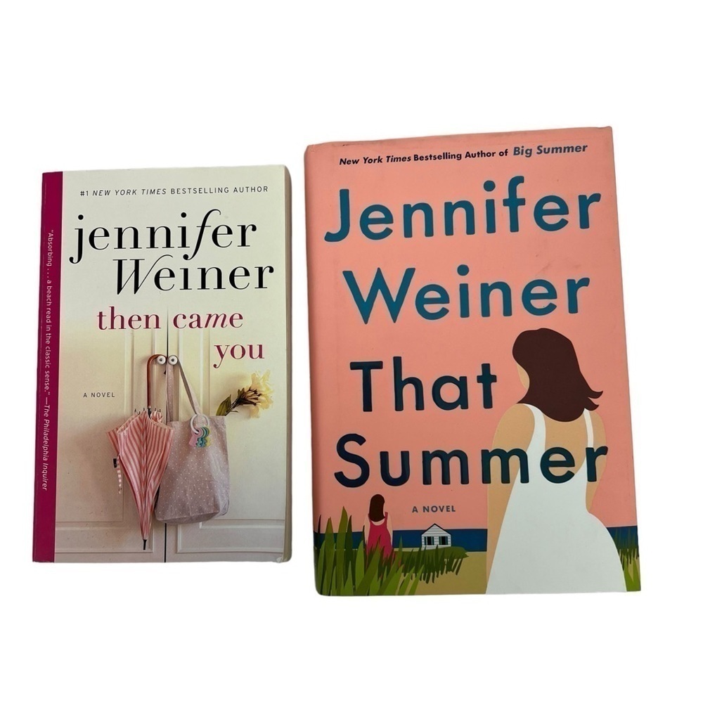 Jennifer WEINER Fiction Books/Novels Lot/2 Contemporary Women/Family Life
